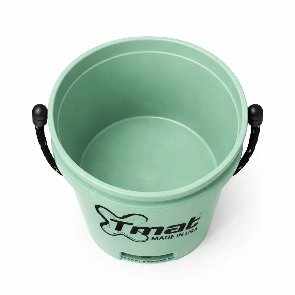 Tmat 5-Gallon Bucket - Sea Foam Green